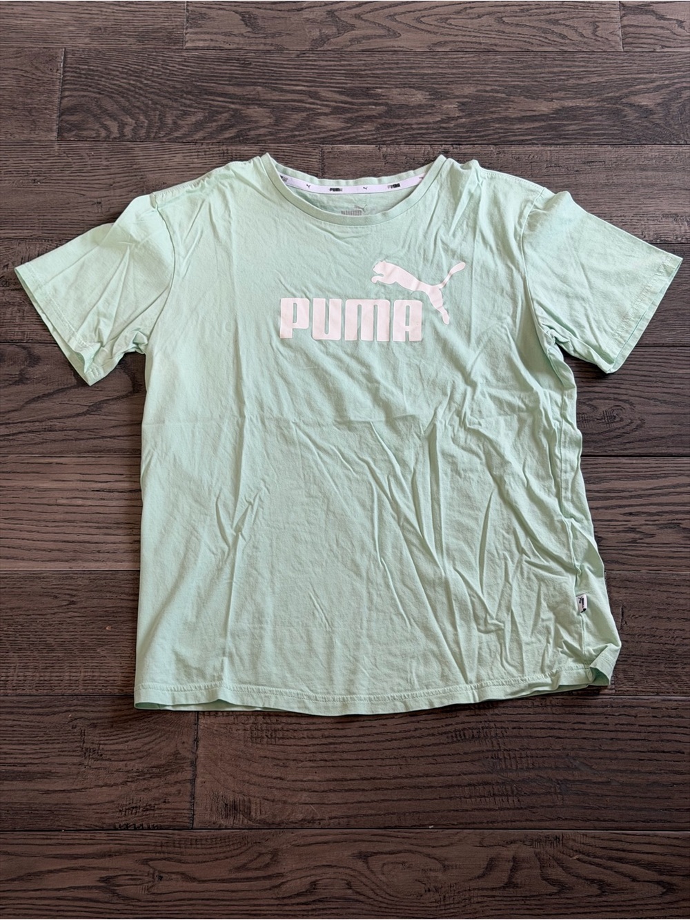 Puma Women’s Mint Green Logo Tee